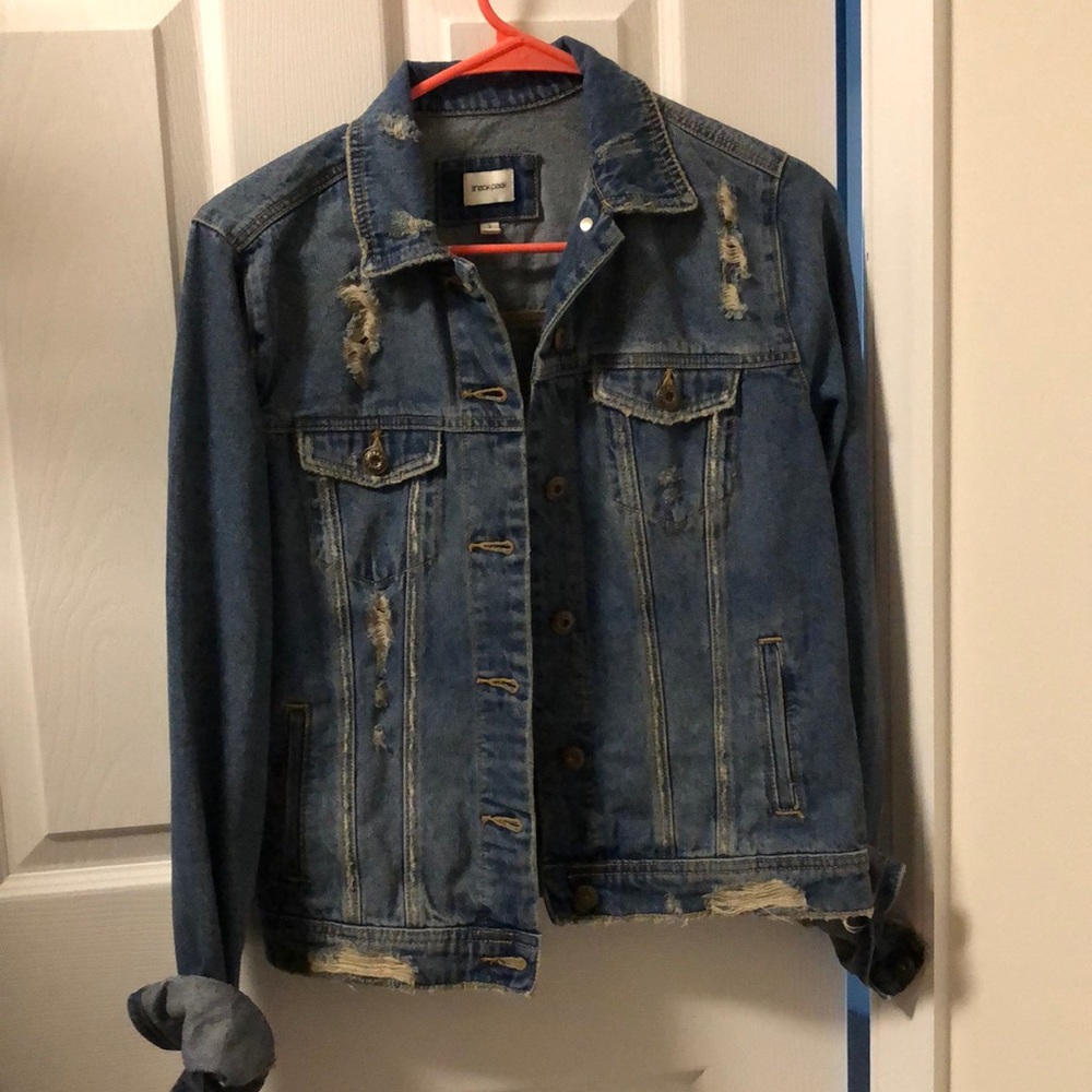Vici sneak peek denim jacket